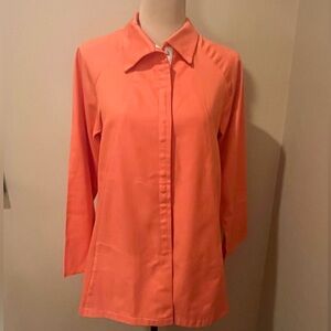 Vitamin Coral 100% Cotton Canvas Jacket, size Small